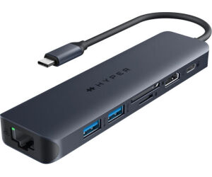 Hyper Drive Ecosmart Gen.2 Universal Usb-c? 7-in-1 Hub W 100 W Pd Power