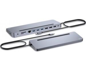 Dock i - tec usb - c ergo 3x lcd metal ergonomico 4k dock pd 100 w