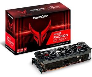 Tarjeta grafica powercolor rx 6950xt red devil 3dhe oc 16gb gddr6 1 x hdmi 2.1 -  3 x dp 1.4 -  pcie 4.0