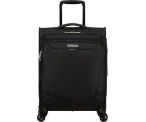 Maleta de Cabina American Tourister SummerRide Spinner 55cm/ 55x40x23cm/ 4 Ruedas/ Negra