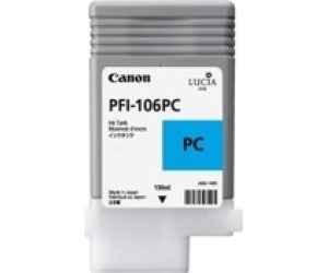 Cartucho canon pfi106pc foto cian ipf6300s -  ipf6400s -  ipf6300 -  ipf6350 -  ipf6400 -  ipf6450