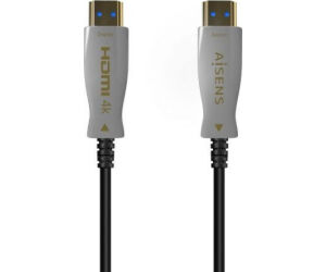 Cable HDMI 2.0 AOC 4K Aisens A148-0698/ HDMI Macho - HDMI Macho/ 100m/ Negro