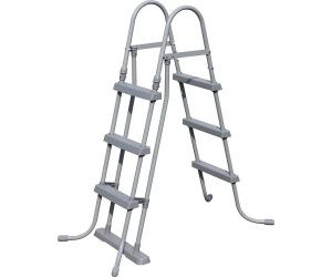 Bestway 58330 -  escalera para piscinas de 107 cm sin plataforma