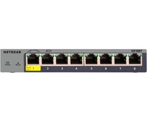 Hub Switch 8 Ptos Netgear Gs108t-300pes