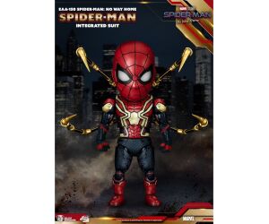 Figura beast kingdom egg attack marvel spider - man no way home traje integrado