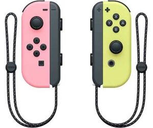 Accesorio nintendo switch -  mando joy - con rosa -  amarillo