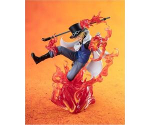 Figura tamashii nations figuarts zero one piece sabo fire fist rook check ver. extra battle 19cm