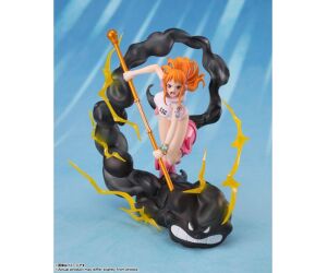 Figura tamashii nations figuarts zero one piece nami lightning blast ver. extra battle 17cm