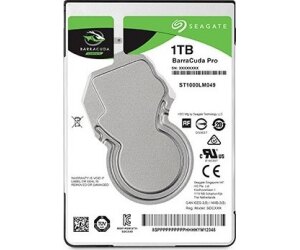 Seagate barracuda pro hard disk 2.5 1tb sata 3 128mb