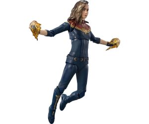 Figura tamashii nations sh figuarts marvel the marvels capitana marvel