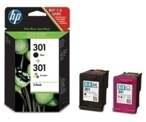 Tinta 301 Color + Negro (pack)