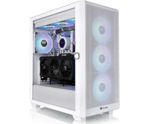 Caja Thermaltake S250 Tg Atx 2xusba 3.2 Argb Sin Fuente Blanco