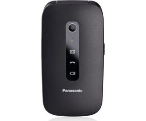 Telfono Mvil Panasonic KX-TU550 para Personas Mayores/ Negro