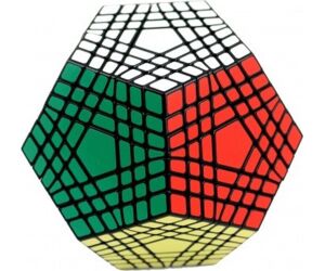 Cubo de rubik dodecaedro shengshou teramix 7x7x7 negro