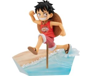 Figura megahouse one piece gem luffy run run run