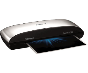 Plastificadora Fellowes Spectra A4/ hasta A4 y 125 Micras/ Negra y Gris