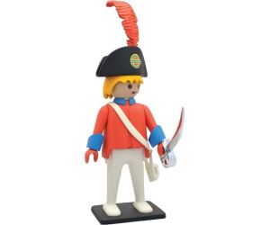 Figura plastoy playmobil el oficial de la guardia estatua resina collectoys