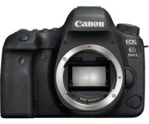 Camara digital reflex canon eos 6d mark ii body (solo cuerpo) cmos -  26.2mp -  digic 7 -  45 puntos de enfoque -  wifi -  bluetooth -  gps