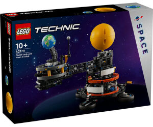 Lego technic planeta tierra y luna en rbita