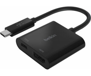 Belkin AVC002BTBK base para portátil y replicador de puertos USB 3.2 Gen 1 (3.1 Gen 1) Type-C Negro