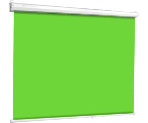 Panel chromakey pantalla plegable phoenix tejido verde chroma antarrugas montaje techo y pared 2 x 2.5m