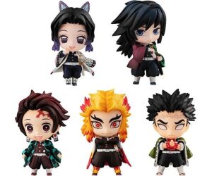 Pack 5 figuras megahouse demon slayer kimetsu no yaiba sailor tanjiro & the hashira set a