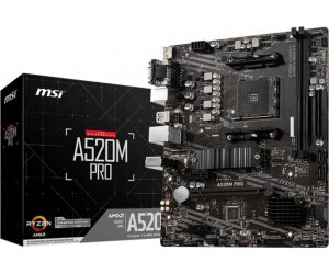 MSI Placa Base A520M PRO mATX AM4