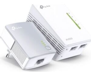 Adaptador Powerline TP-Link WPA4221KIT 600Mbps/ Alcance 300m/ Pack de 2