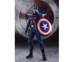 Figura tamashi nations capitan america john walker marvel the falcon and the winter soldier s.