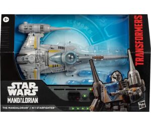 Figura hasbro transformers star wars the mandalorian