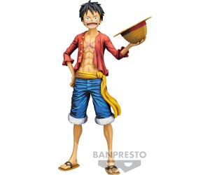 Figura banpresto one piece grandista nero monkey. d. luffy manga dimensions