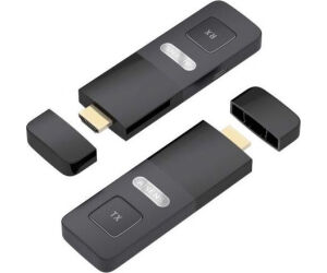 Adaptador de vdeo inalmbrico HDMI a HDMI Aisens ASWL-H2K30M001-BK