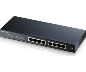 Zyxel GS1900-8 Gestionado L2 Gigabit Ethernet (10/100/1000) Negro