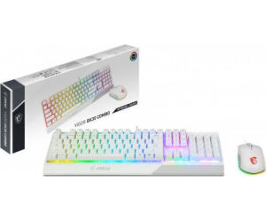 Teclado + Raton Msi Vigor Gk30 Combo White Es