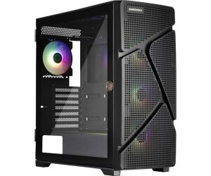 Caja ordenador gaming enermax marbleshell ms31 atx cristal templado negro