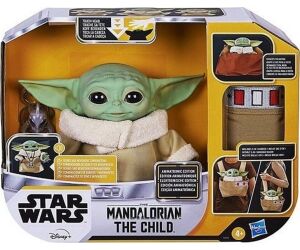 Replica figura animatronica hasbro the mandalorian baby yoda