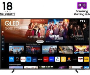 Televisor Samsung QLED Q60D TQ85Q60DAU 85"/ Ultra HD 4K/ Smart TV/ WiFi