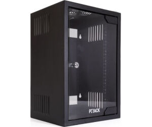 ARMARIO MURAL RACK 10'' 9U 310x260x470 PUERTA DE CRISTAL PC RACK