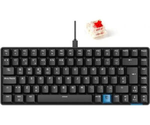 Teclado Gaming Hiditec Gm1k Switches Gateron Red