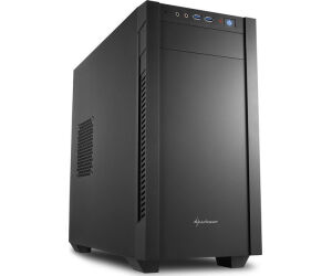 Caja Sharkoon S1000 Matx 2xusb 3.0 Sin Fuente Negra