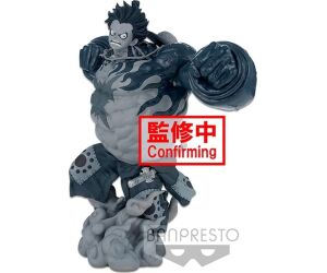 Figura banpresto one piece wanokuni monkey d.luffy gear 4 super masters stars piece tones