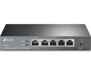 Router VPN SafeStream Gigabit TP-Link Omada TL-R605/ 5 Puertos Multi-WAN