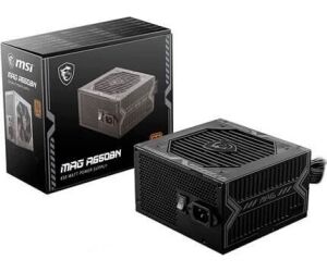 Fuente Alimentacion Msi Mag A650bn 650w 80 Plus Bronze