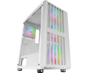 Caja Semitorre Atx Mc-vault Argb Blanco Mars Gaming