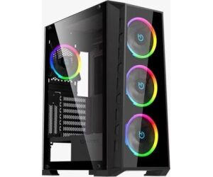 Cougar Caja Semitorre Airface Rgb Negro