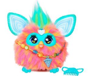 Juguete interactivo hasbro furby naranja coral