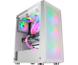 Caja Semitorre Atx Mc-f Argb Blanco Mars Gaming