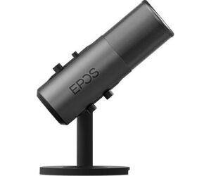 Microfono streaming epos b20 gris usb tipo c -  jack 3.5mm - incluye soporte - 48khz