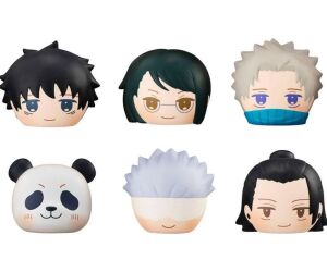 Pack 6 figuras antiestres megahouse jujutsu kaisen gekijouban fluffy squeeze bread box