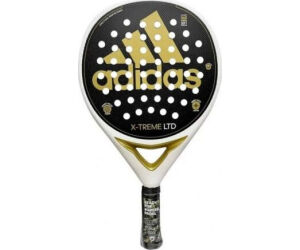 Pala de Pdel Adidas Pala Adidas X-Treme/ Blanco y Oro